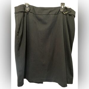3/$25*Soho knee length black skirt XL